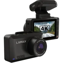 Автомобильный видеорегистратор Lamax T10 4K экран 2.4", G-сенсор, ночная съемка