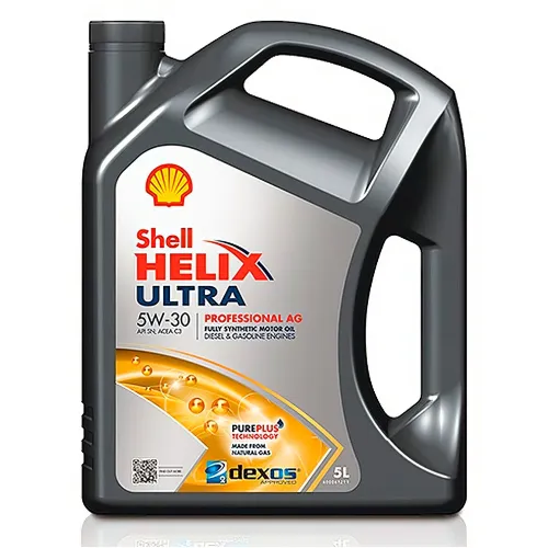 Автомобильное моторное масло Shell Helix Ultra A10 ECT C3 5W30 5 L