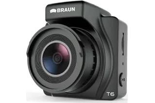 Видеорегистратор Braun Phototechnik B-Box T6, 4K UHD, Wi-Fi, GPS, экран 3", Sony STARVIS, G-сенсор