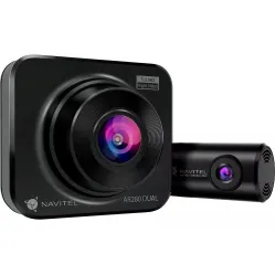 Видеорегистратор Navitel AR280 Dual, Full HD+HD, две камеры, GPS, ночная съемка