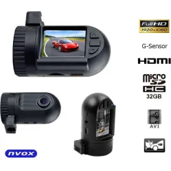 Автомобильный видеорегистратор Nvox DVR300S 1,5" LCD, Full HD