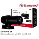 Видеорегистратор Transcend DrivePro 20 Motorcycle Camera incl. 32GB microSDHC