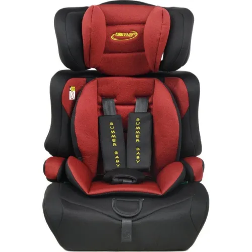 Fotelik samochodowy Summer Baby Fotelik Samochodowy SUMMER BABY Cosmo I-Size 76-150cm CZARNO-CZERWONY