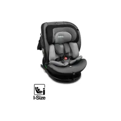 Fotelik samochodowy Caretero FOTELIK MOKKI I-SIZE GREY (40-150)