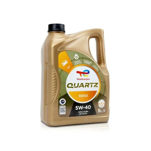 Автомобильное моторное масло Totalenergies Quartz 9000 5W40 5 L