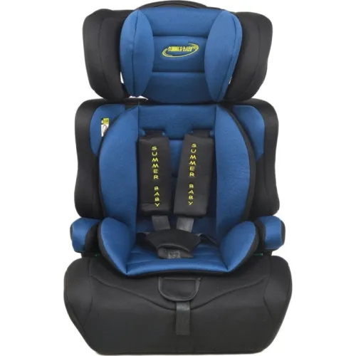 Fotelik samochodowy Summer Baby Fotelik Samochodowy SUMMER BABY Cosmo I-Size 76-150cm CZARNO-NIEBIESKI